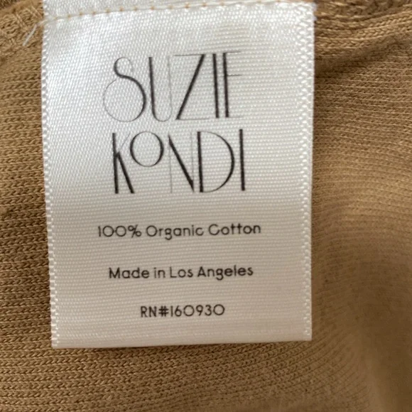 Suzie Kondi soft organic cotton terry hoodie sweatshirt - Picture 6 of 10